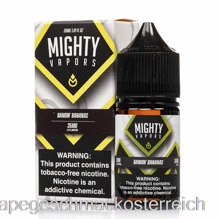 Bangin Bananas – Mächtige Dampfsalze – 30 Ml, 50 Mg Vape-Geschmack